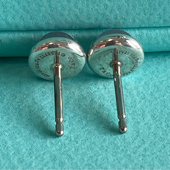 NEW Tiffany chalcedony CBTY earrings - Picture 7 of 8